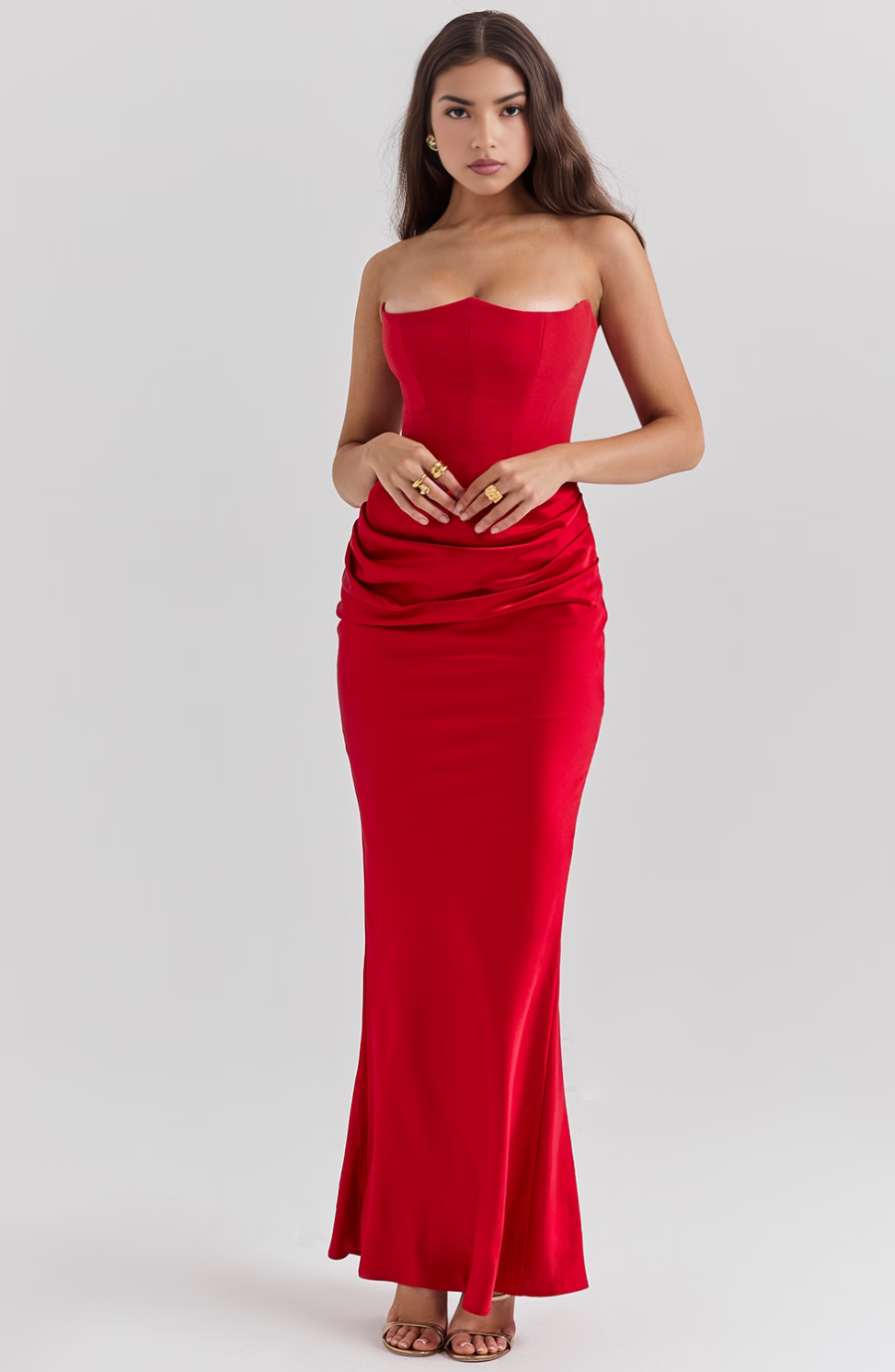 Elegant Lace Off Shoulder Formal Evening Dress