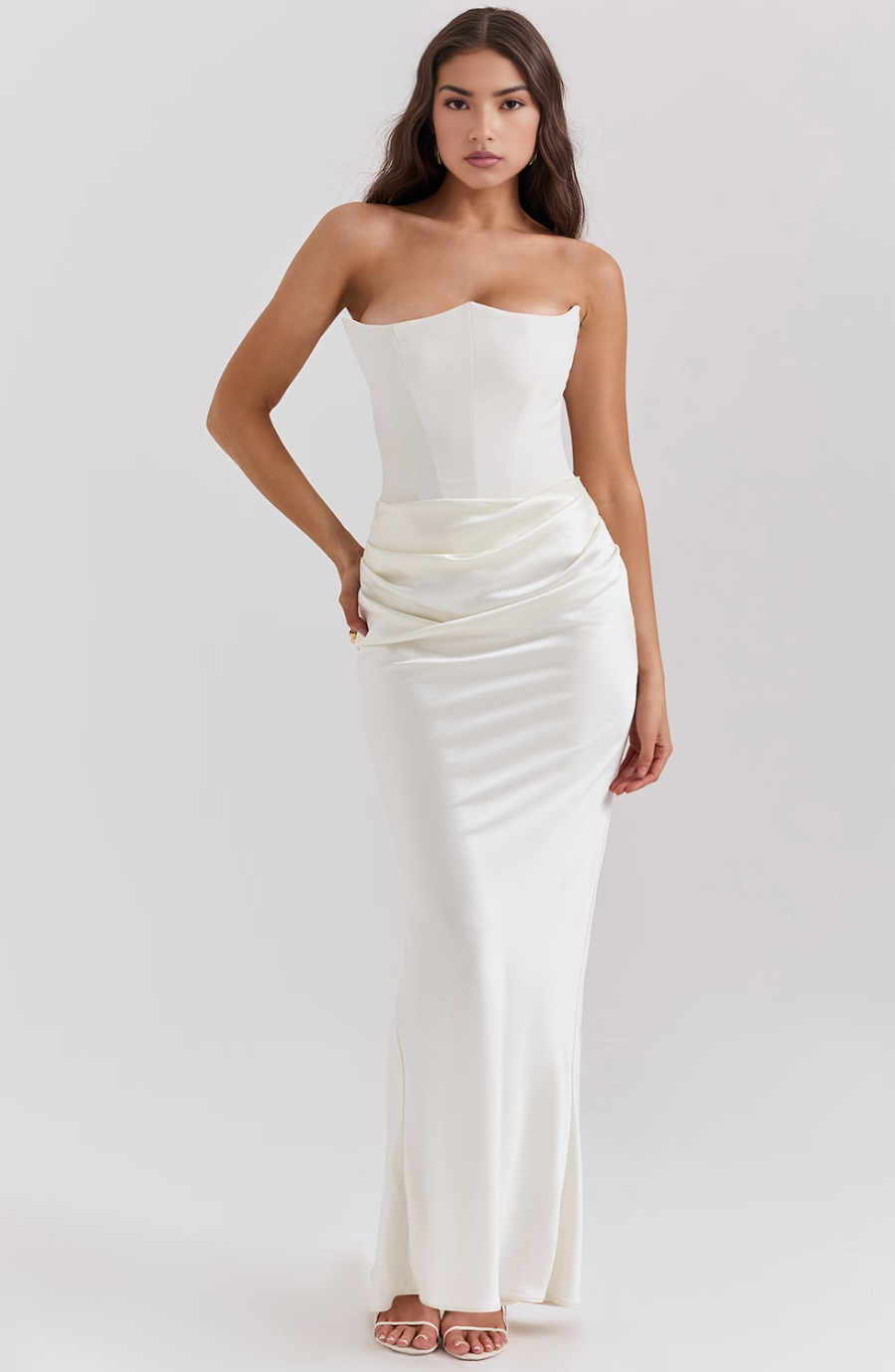 Elegant Lace Off Shoulder Formal Evening Dress
