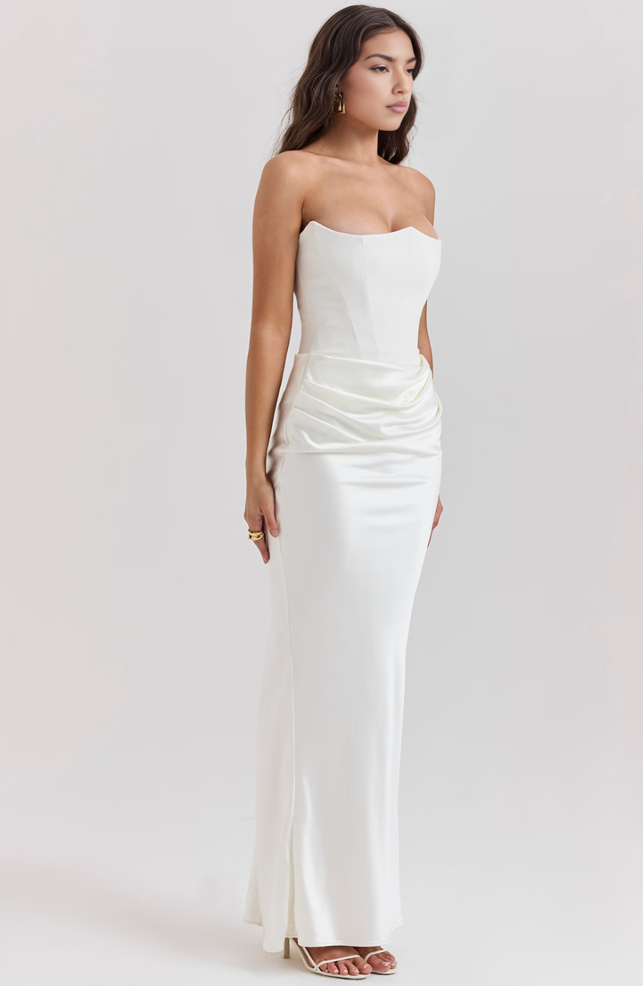 Elegant Lace Off Shoulder Formal Evening Dress