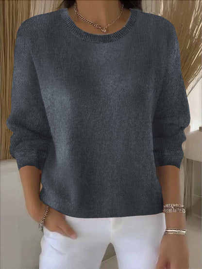 Cozy Classic Crew Neck Sweater