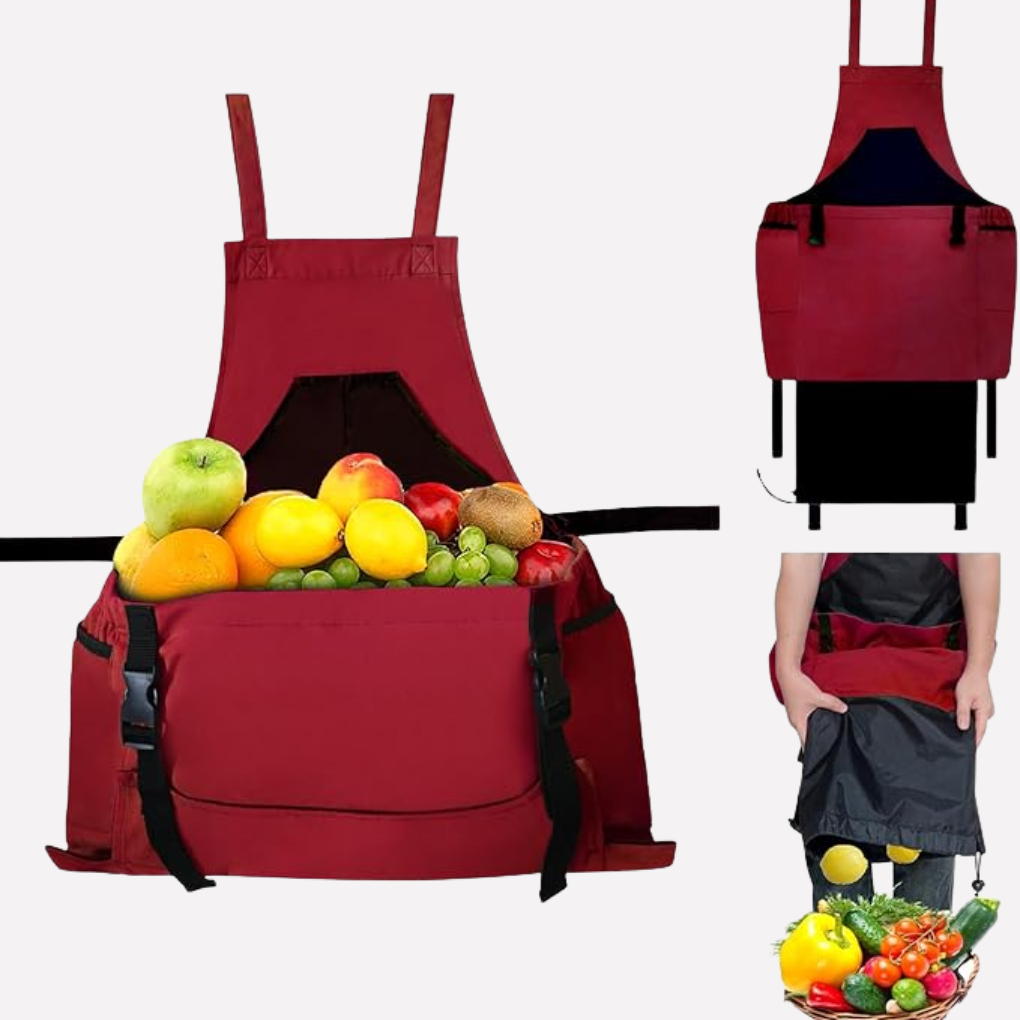 Gardening Apron With Storage Pockets