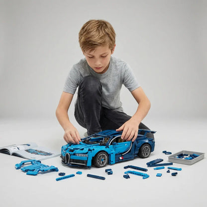 Supercar Building Set 1450 Pieces