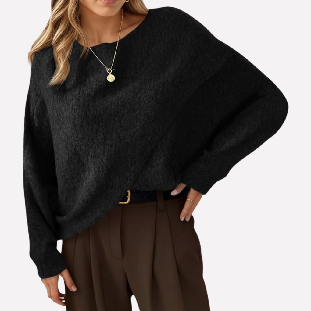Women's Oversized Batwing Sweater