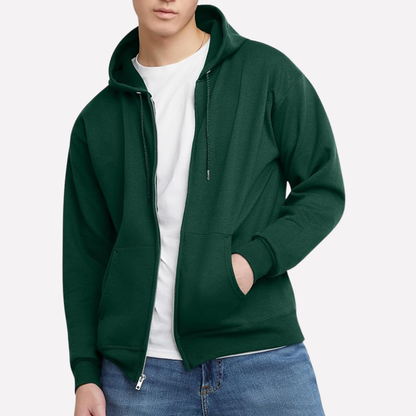 Men's Full Zip Hooded Sweatshirt