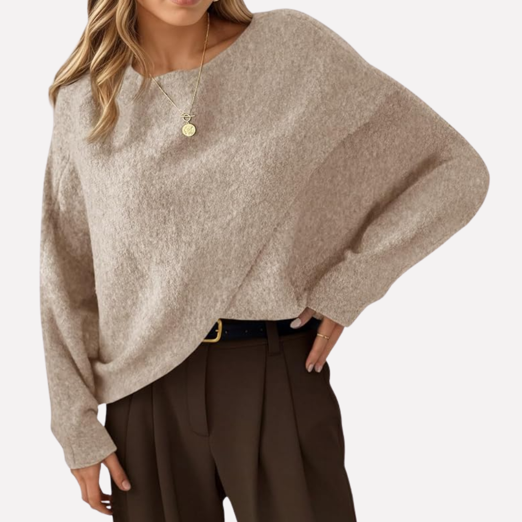 Women's Oversized Batwing Sweater