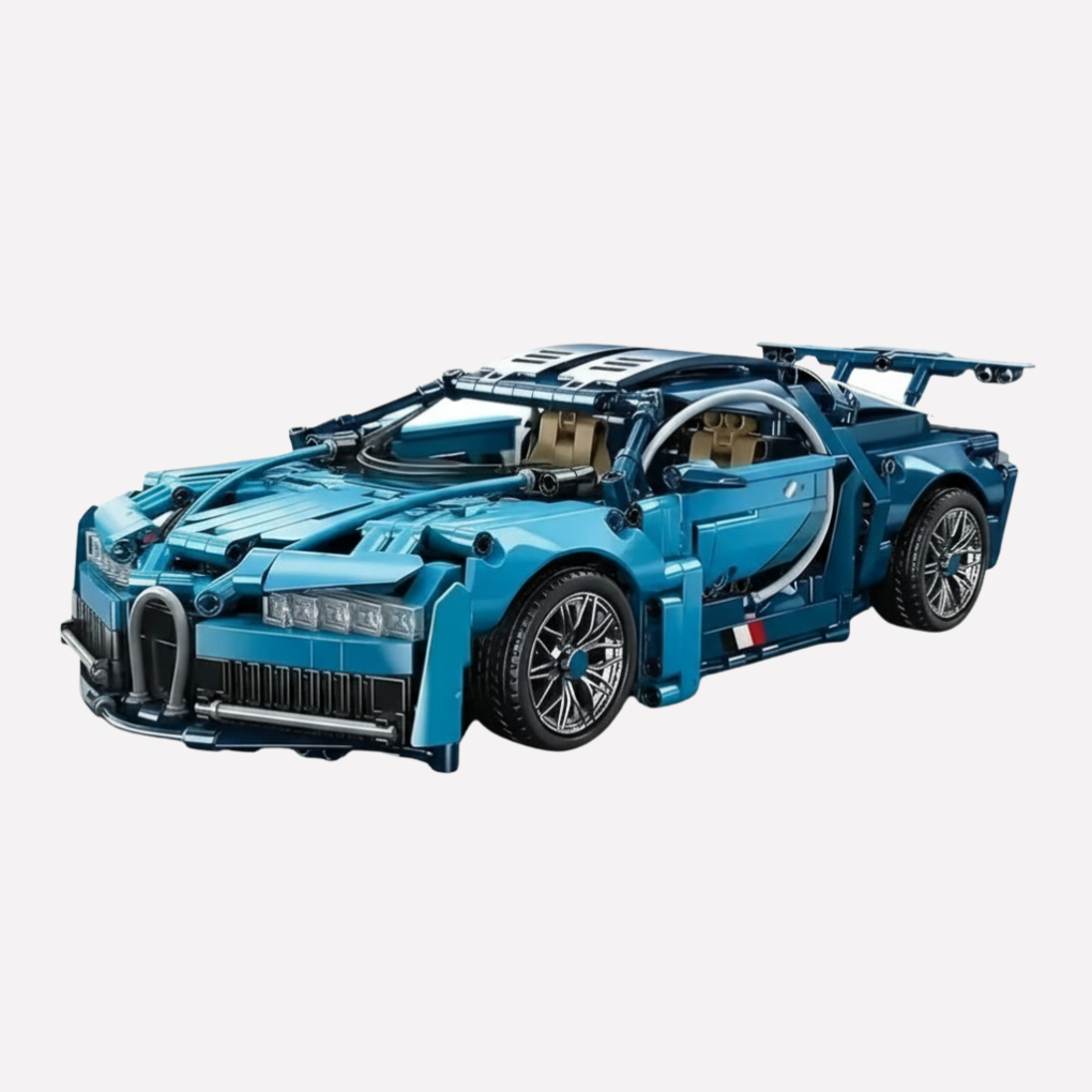 Supercar Building Set 1450 Pieces - VibreMode