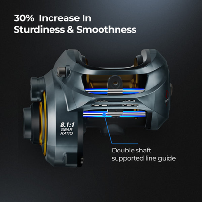Low Profile Baitcasting Fishing Reel