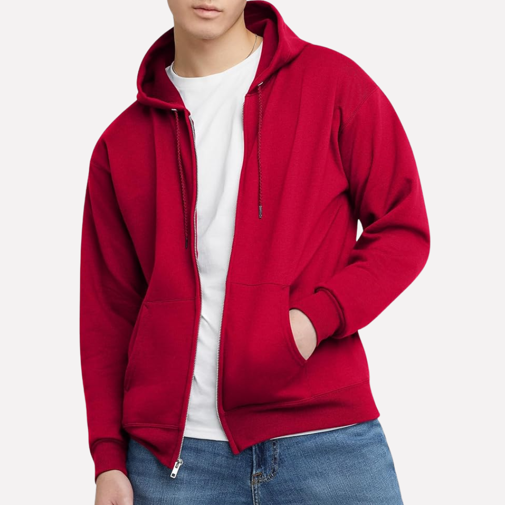Men's Full Zip Hooded Sweatshirt