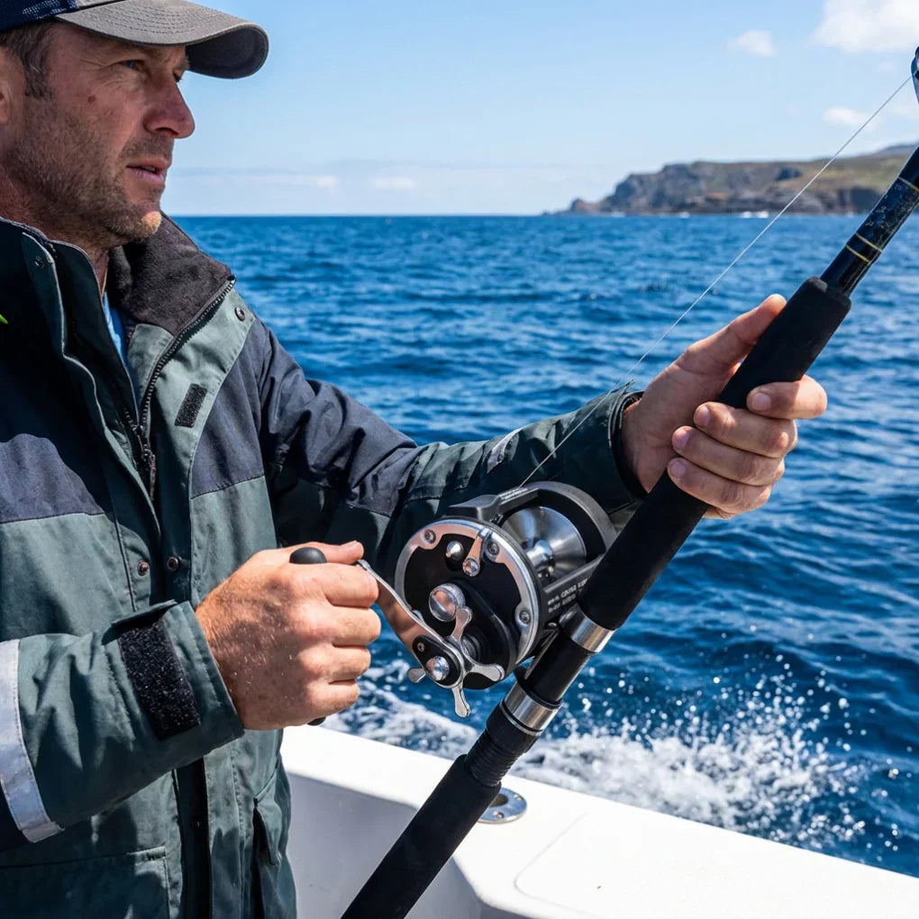 Round Baitcasting Fishing Reel