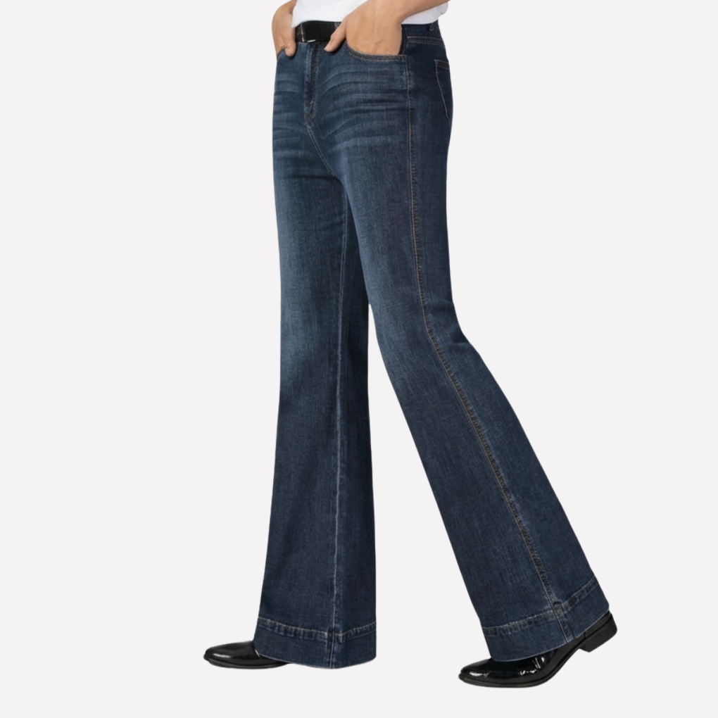 Women's Wide Leg High Waisted Jeans