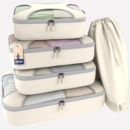 5 Piece Travel Packing Cube Set - VibreMode