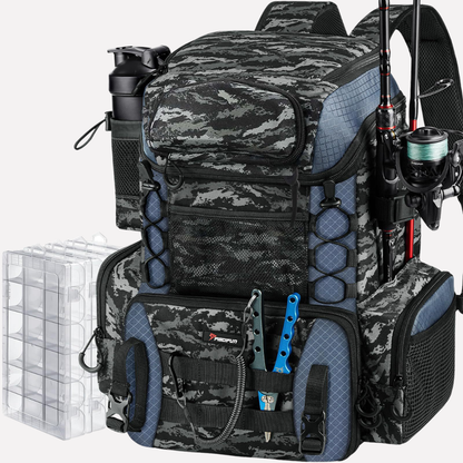 Fishing Tackle Backpack Storage Bag