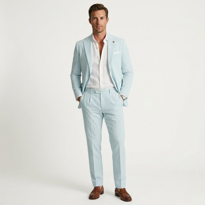Men's Two-Piece Summer Suit - VibreMode