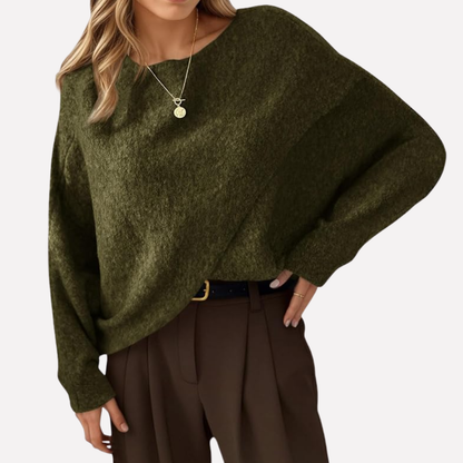 Women's Oversized Batwing Sweater