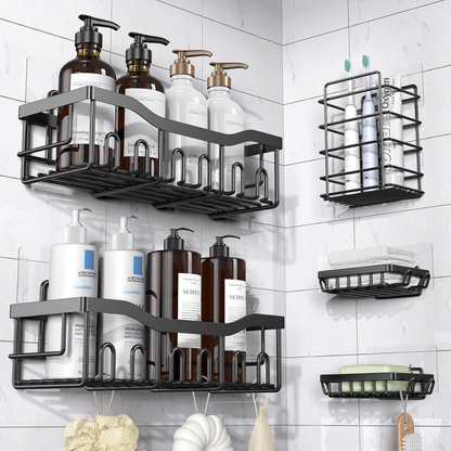 Shower Caddy Set Stainless Steel