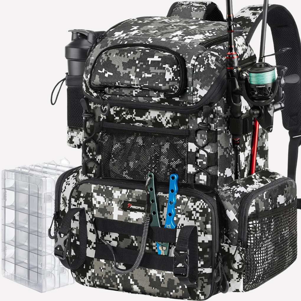 Fishing Tackle Backpack Storage Bag