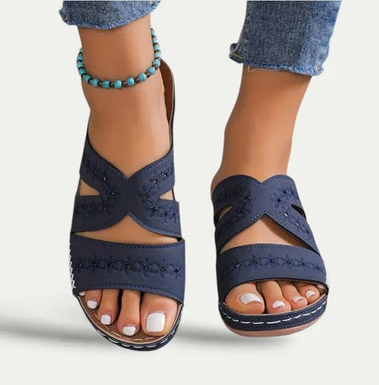 Women's Ergonomic Sandals Comfortable Arch Support - VibreMode