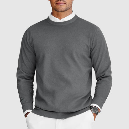Soft Chunky Crew Neck Sweater