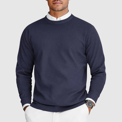 Soft Chunky Crew Neck Sweater
