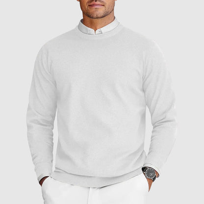 Soft Chunky Crew Neck Sweater