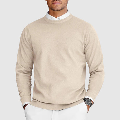 Soft Chunky Crew Neck Sweater