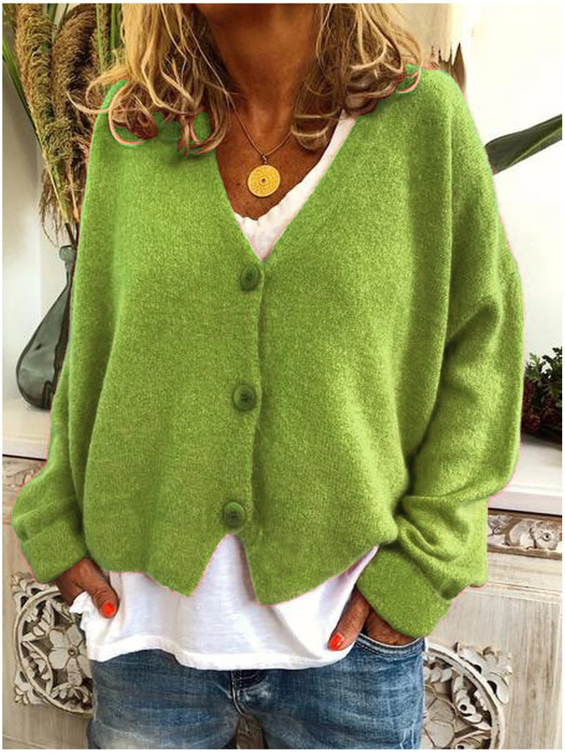 Cozy Open Front Cardigan Sweater