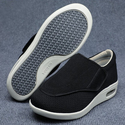 Comfortable Wide Fit Women's Walking Shoes with Air Cushion