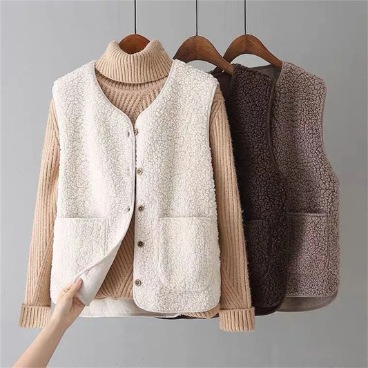 Cozy Fleece Vest - VibreMode