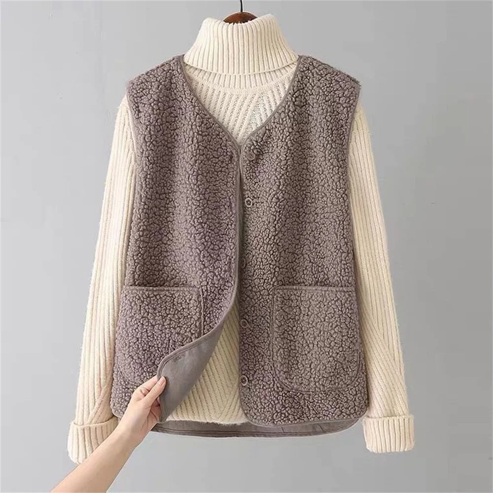 Women's Ribbed Long Sleeve V-Neck Set