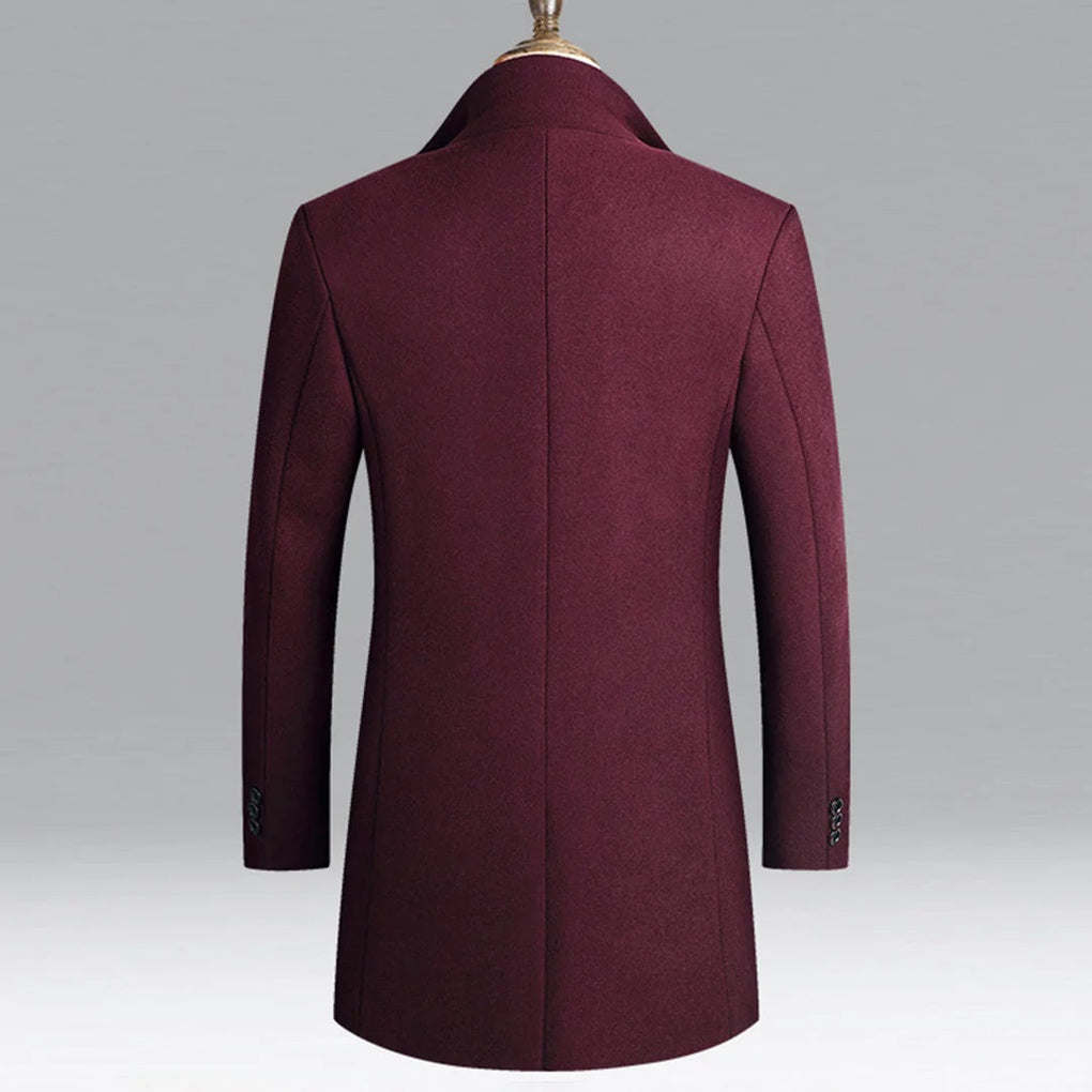 Men's Wool Classic Coat Formal