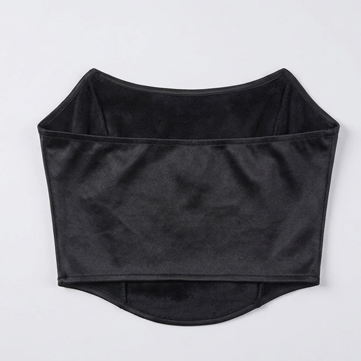 Women’s Strapless Corset Top Structured Bustier Tube Top