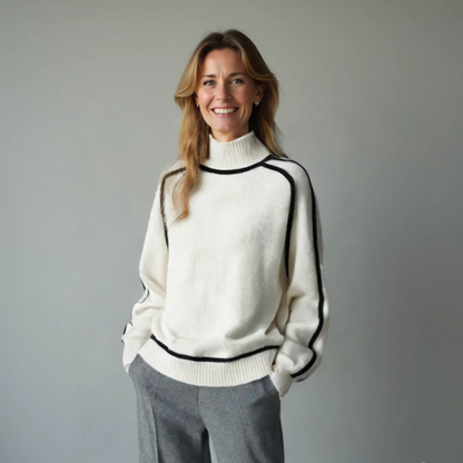 Soft Bio Neck Sweater for Women - VibreMode