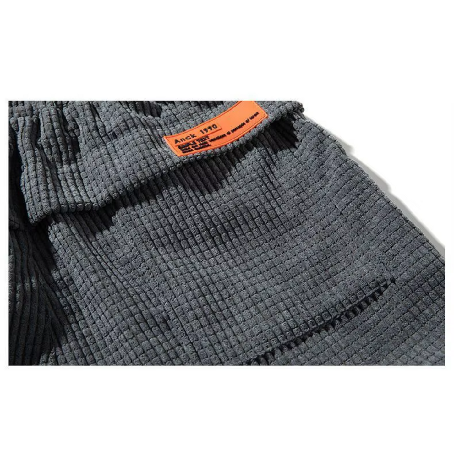 Retro Corduroy Casual Pants