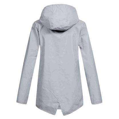 Women's Waterproof Rain Jacket With Hood