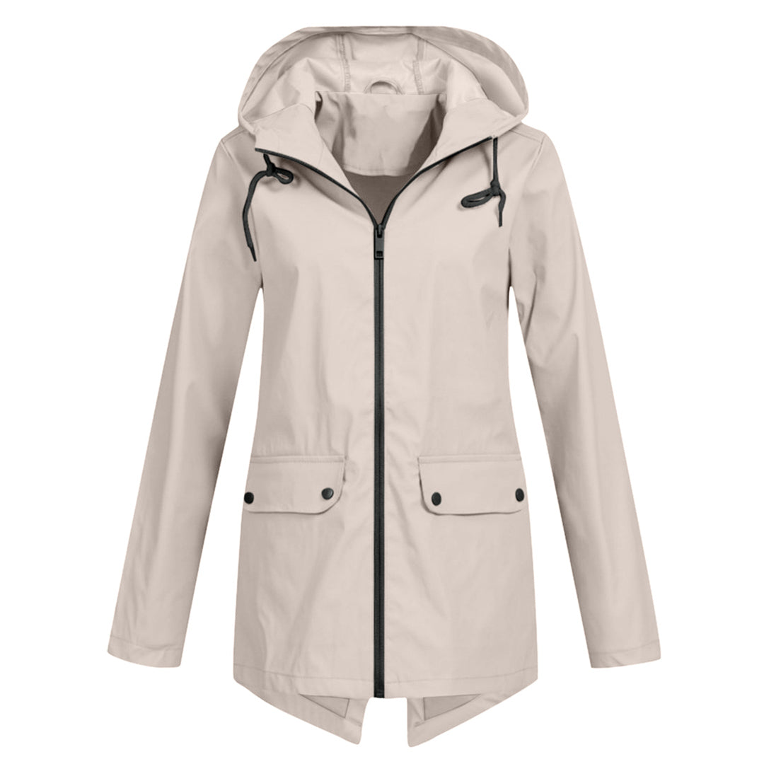 Women's Rain Jacket With Hood