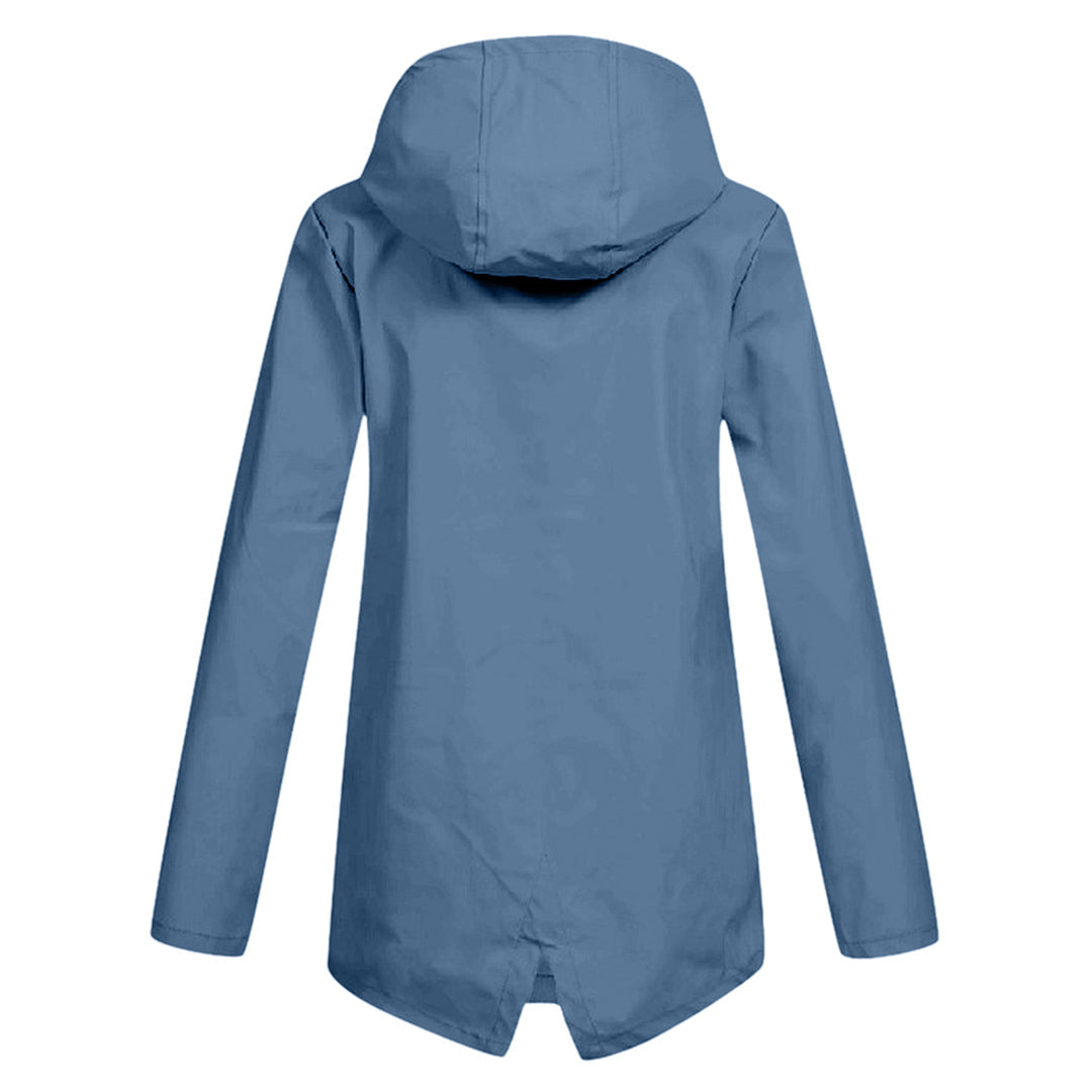 Women's Waterproof Rain Jacket With Hood