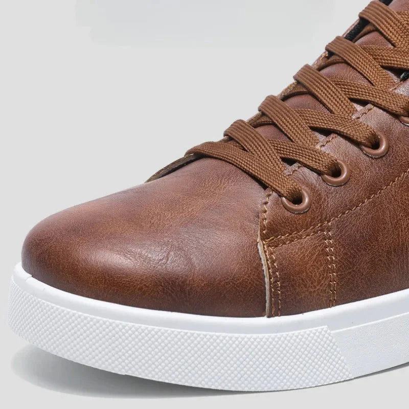 Bastien Leather Sneakers Caliboot
