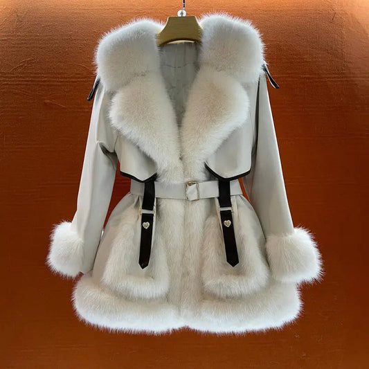Women's Winter Jacket Warm Comfortable Design - VibreMode