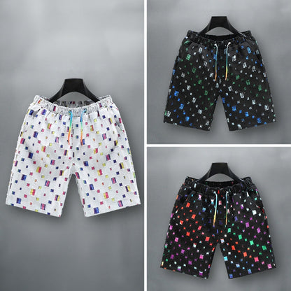 Vibrant Blue Jeans Short Pants