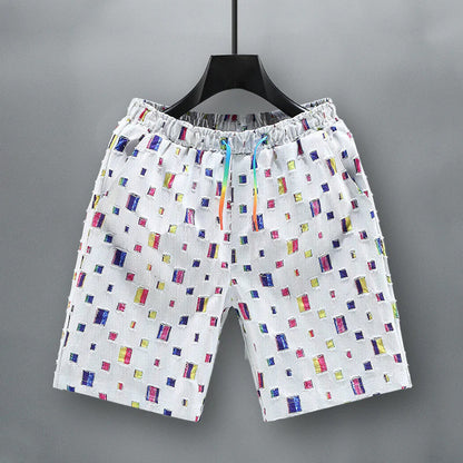 Vibrant Blue Jeans Short Pants - VibreMode