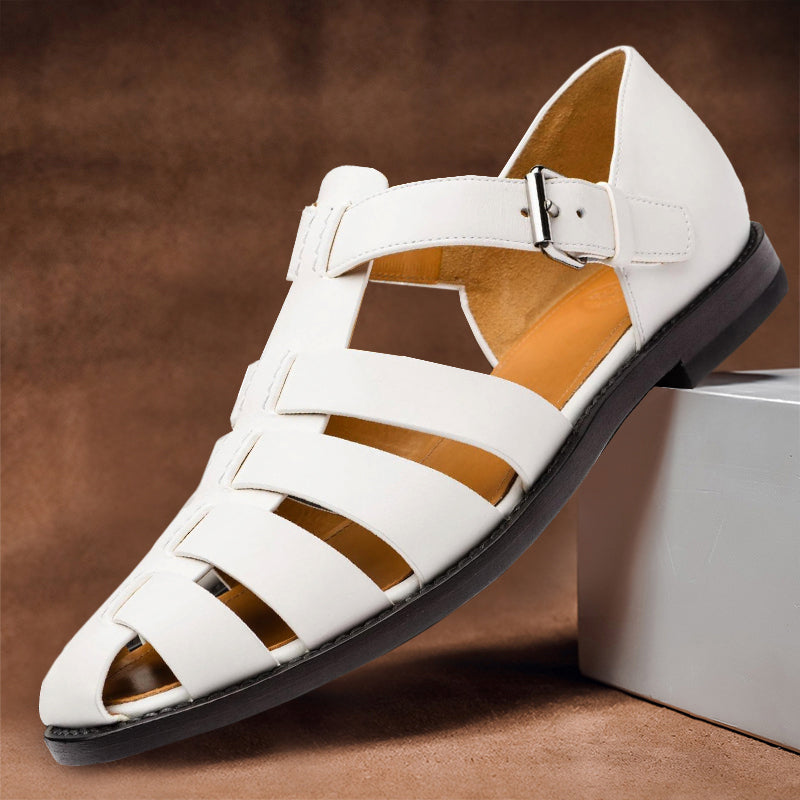 Kennedy - Synthetic Leather Beach Sandals