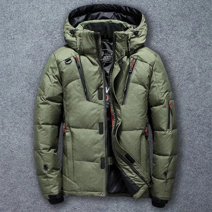 Men's Down Mountain Jacket Waterproof Insulated Lightweight