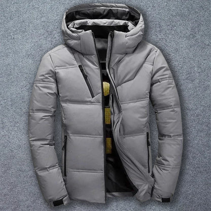 Men's Down Mountain Jacket Waterproof Insulated Lightweight