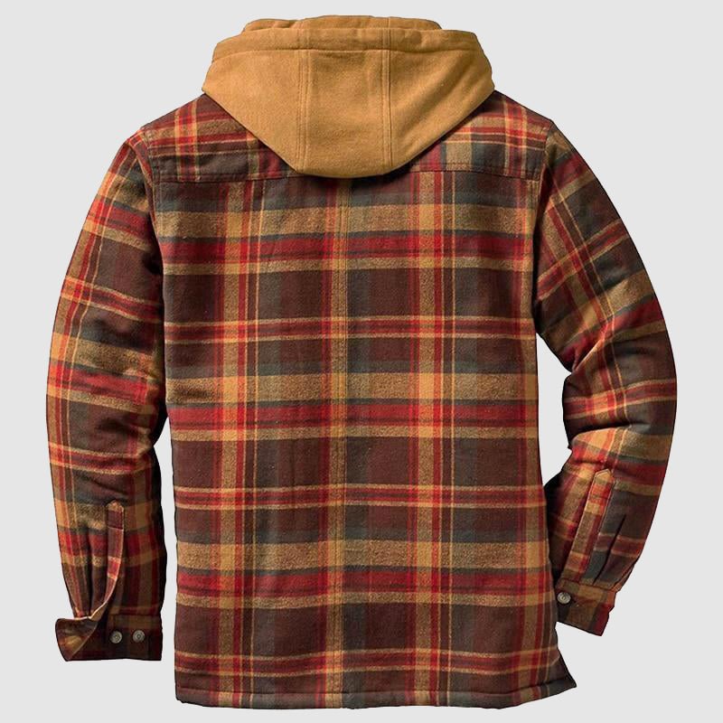 Men's Lumberjack Jacket Durable Waterproof Tan