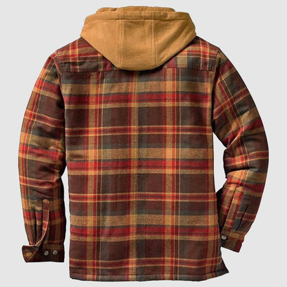 Men's Lumberjack Jacket Durable Waterproof Tan