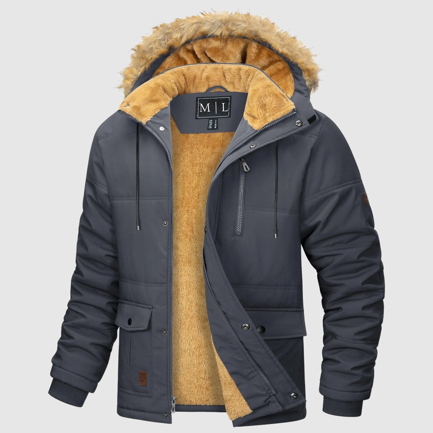 Men's Fleece Jacket Lightweight Warm