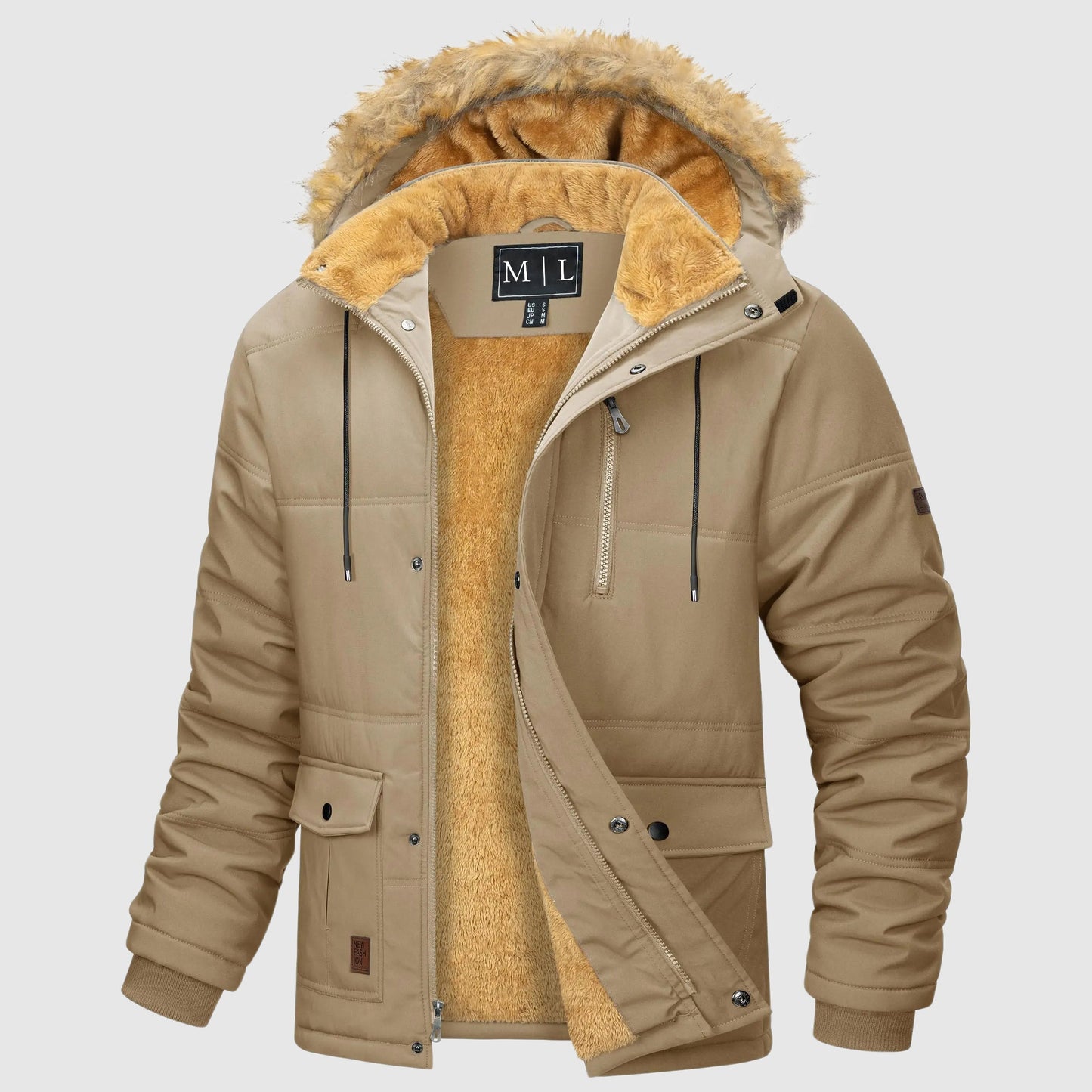 Men's Fleece Jacket Lightweight Warm