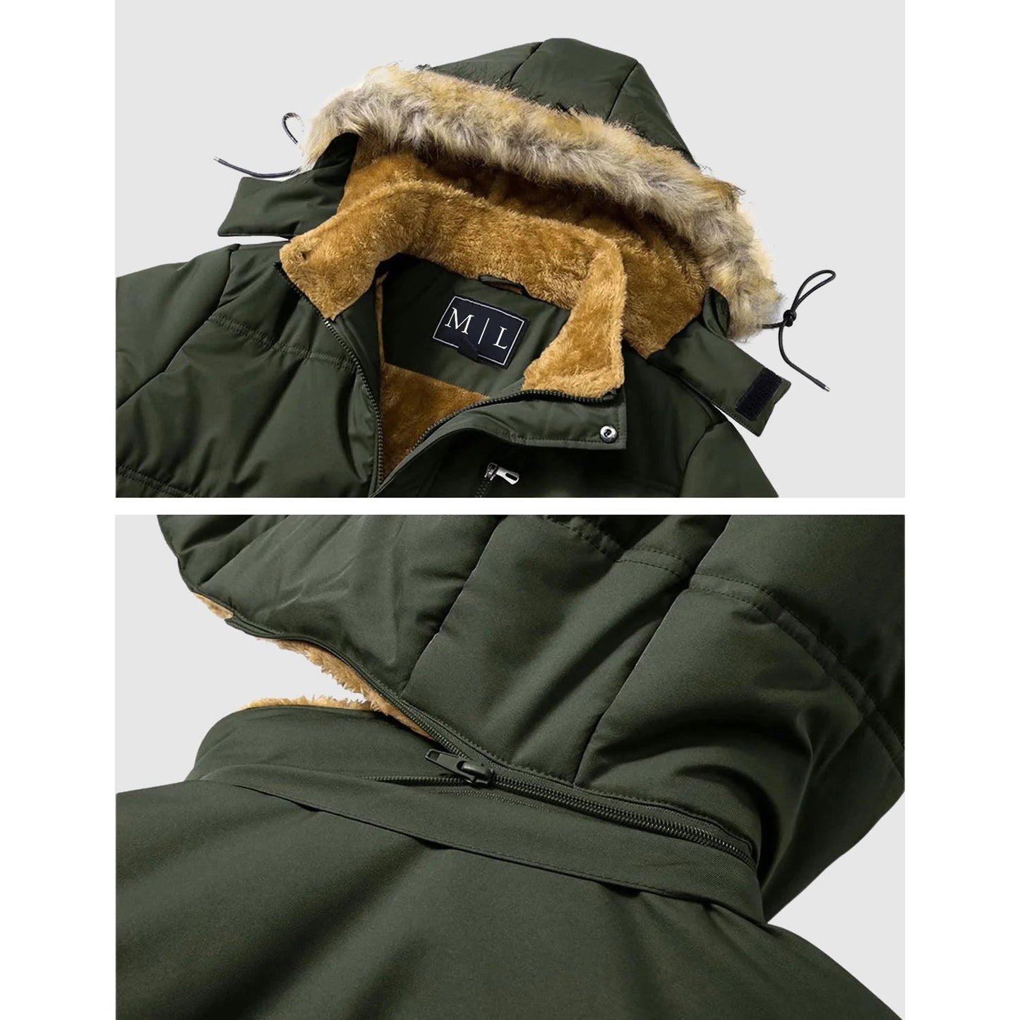 Men's Fleece Jacket Lightweight Warm