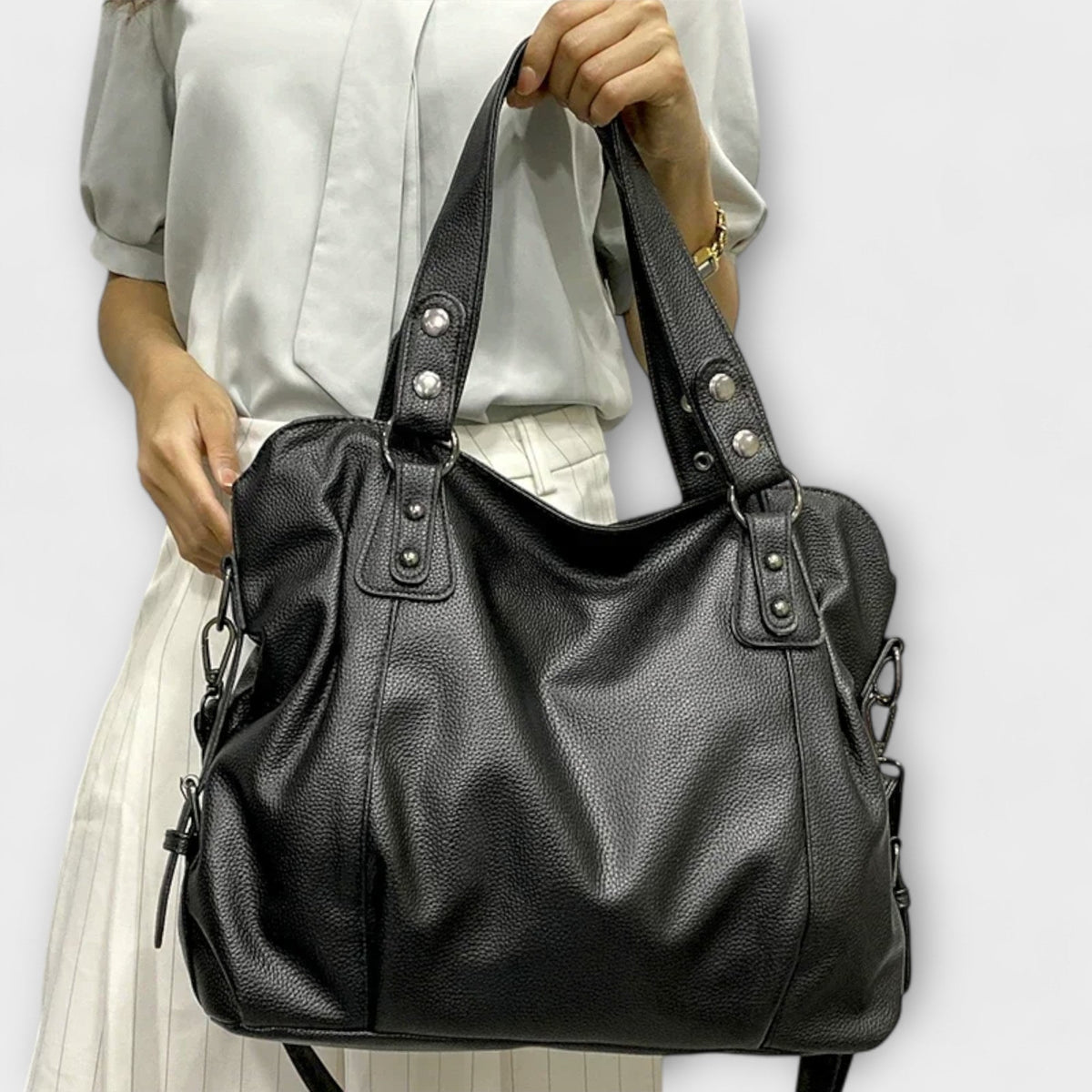 Chic Shoulder Handbag with Slim Style
