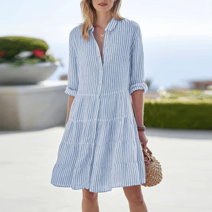 Women's A-Line Summer Dress Plus Size - VibreMode